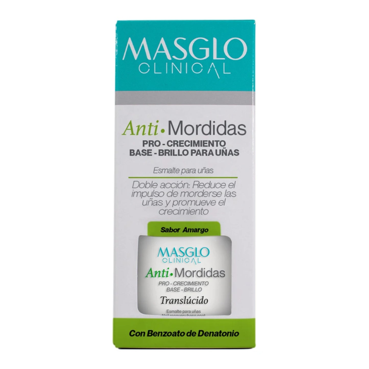 Masglo Esmalte Uñas Base Clinical Anti-Mordidas