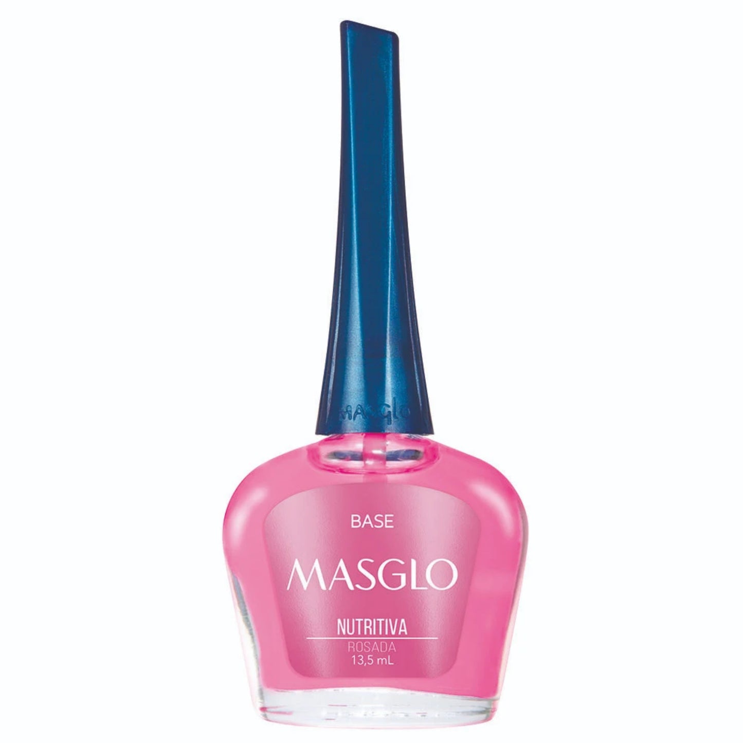 Masglo Esmalte Uñas Base Nutritiva Rosada