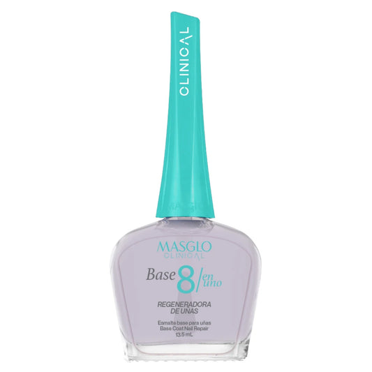 Masglo Esmalte Uñas Base Clinical 8 En 1 Regeneradora De Uñas