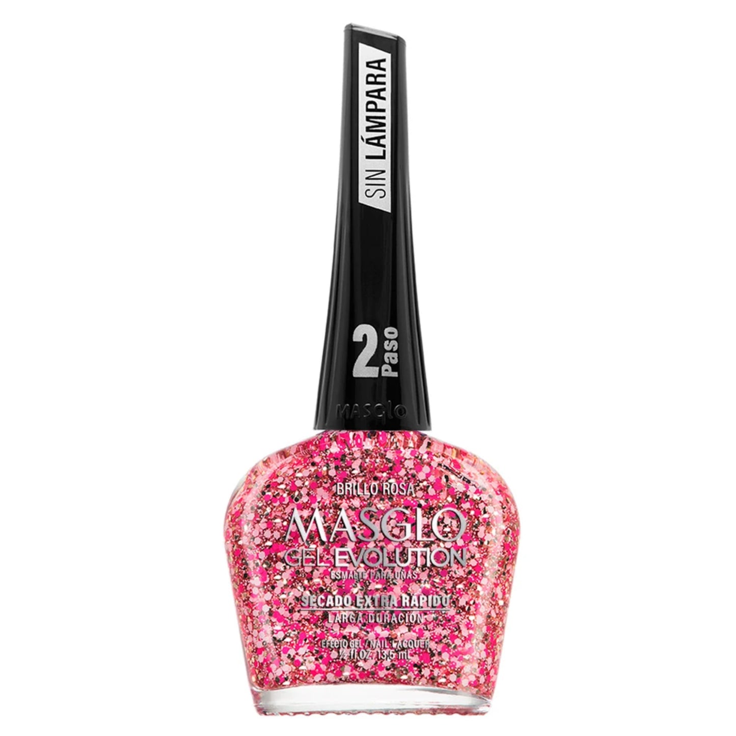 Masglo Esmalte Uñas Gel Evolution - Brillo Rosa