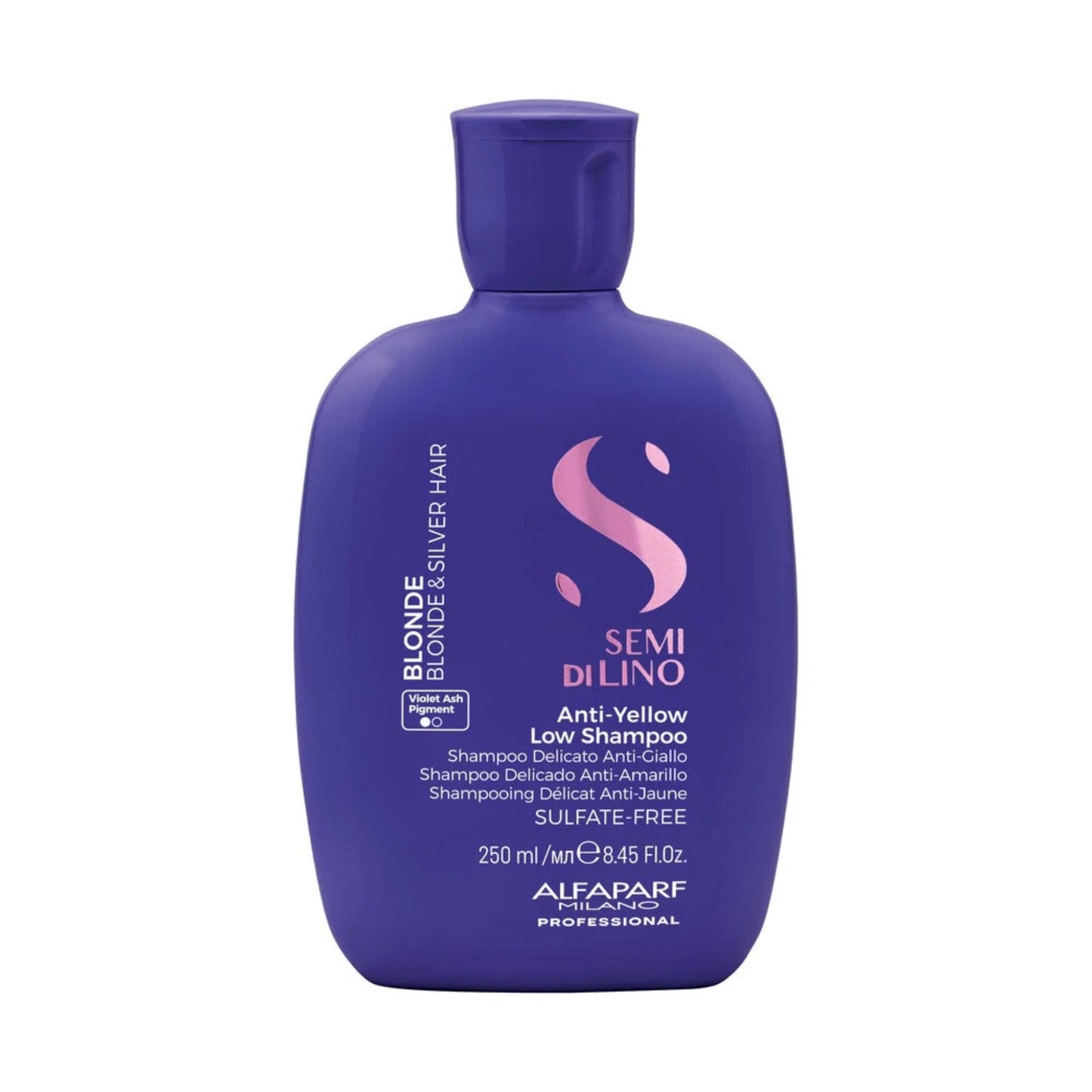Alfaparf Semi Di Lino Blonde Anti-Yellow Low Shampoo - 250ML