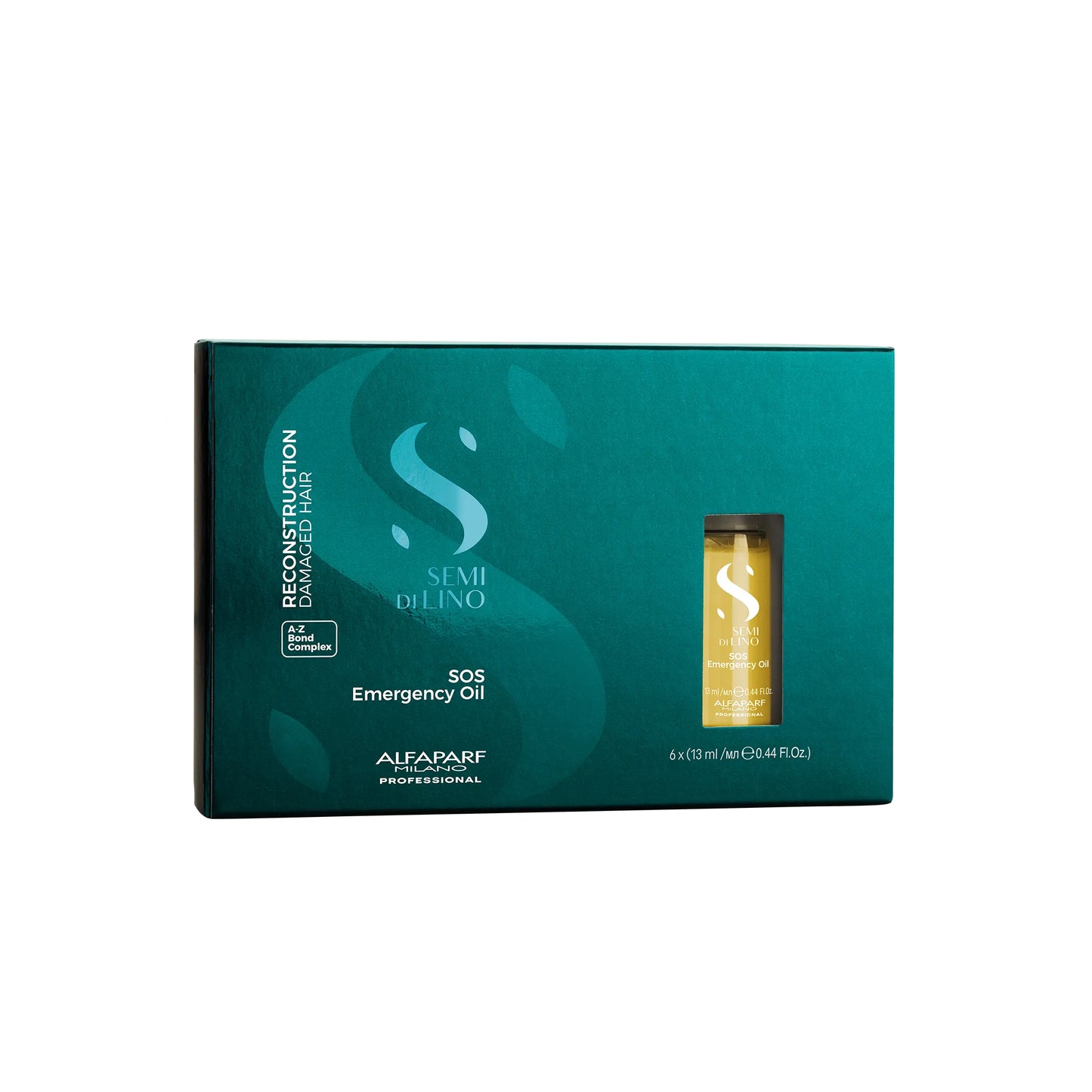 Alfaparf Semi Di Lino Reconstruction Ampolla Sos Emergency Oil - 13ML