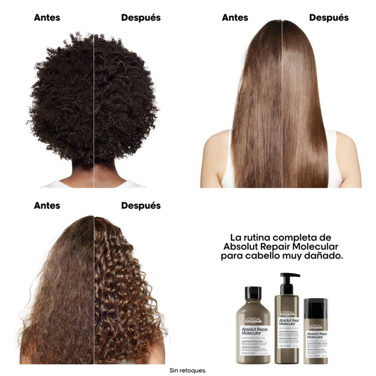 L'oréal Professionnel Absolut Repair Molecular Shampoo Refill - 1000 ML