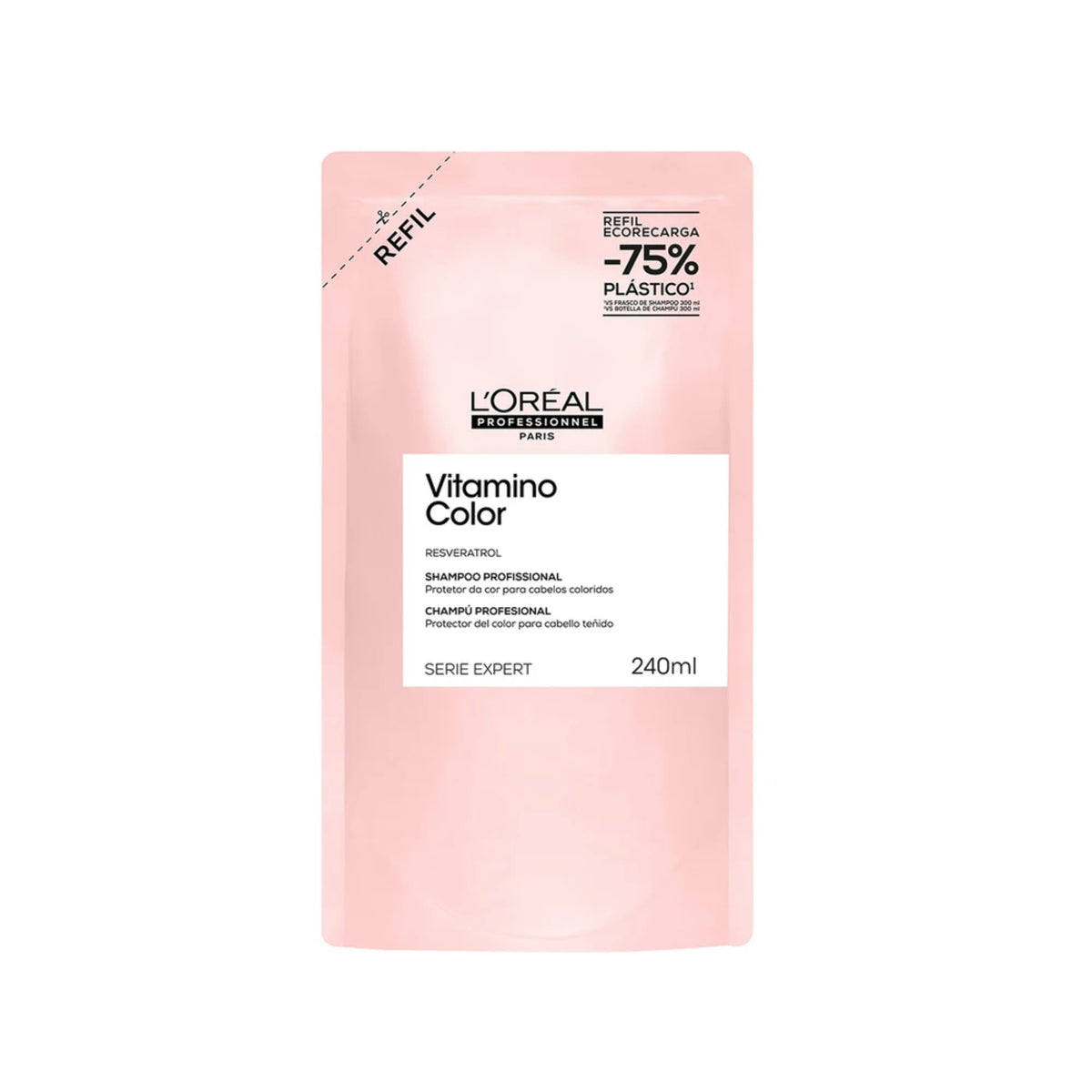L'oréal Professionnel Vitamino Color Shampoo Refill - 240 ML