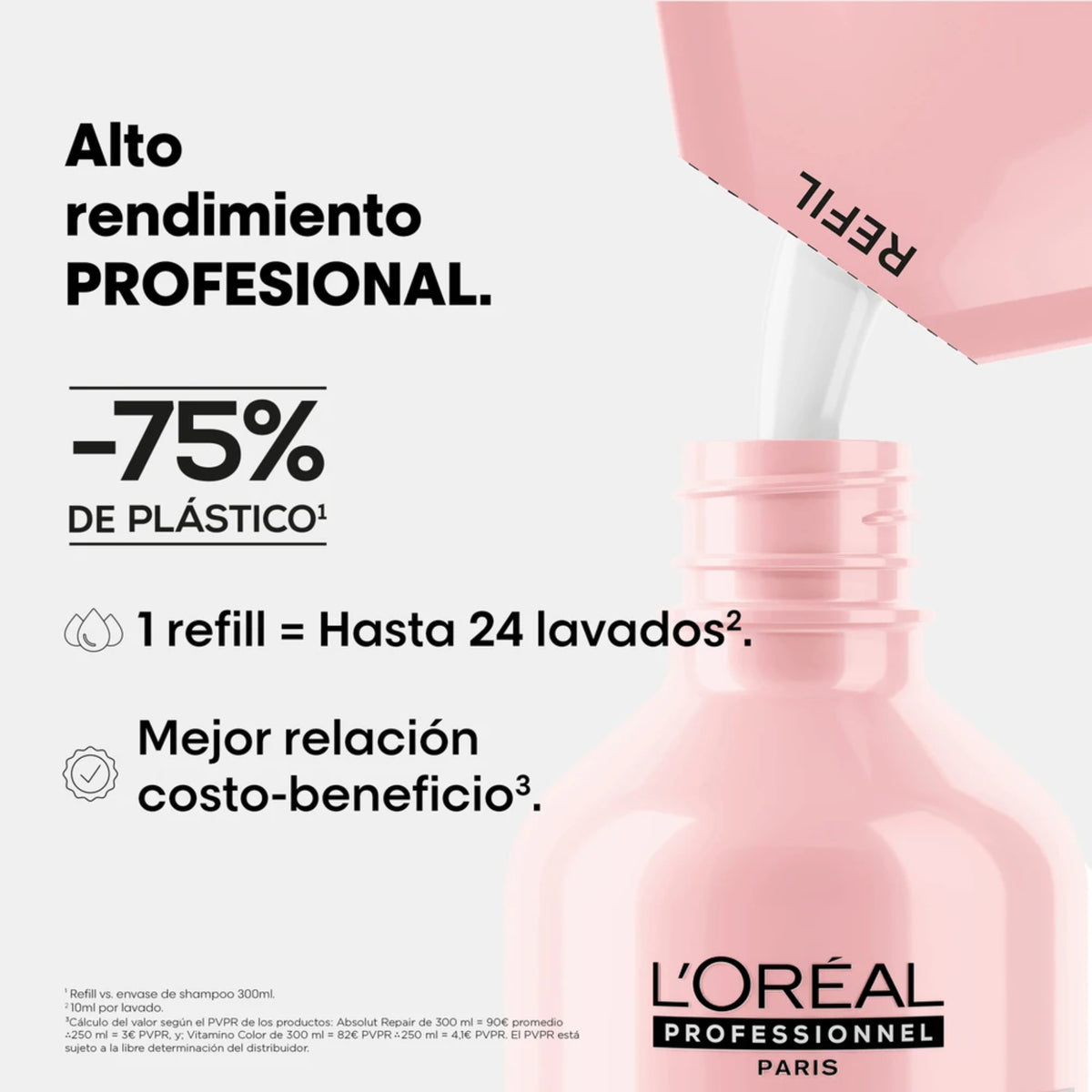 L'oréal Professionnel Vitamino Color Shampoo Refill - 240 ML