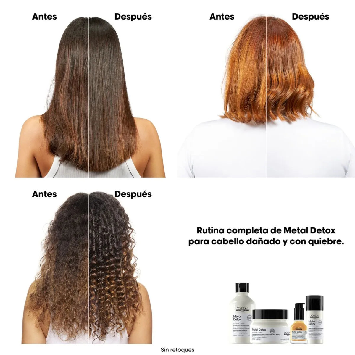 L'oréal Professionnel Metal Detox Crema Anti-Quiebre Leave In - 100 ML