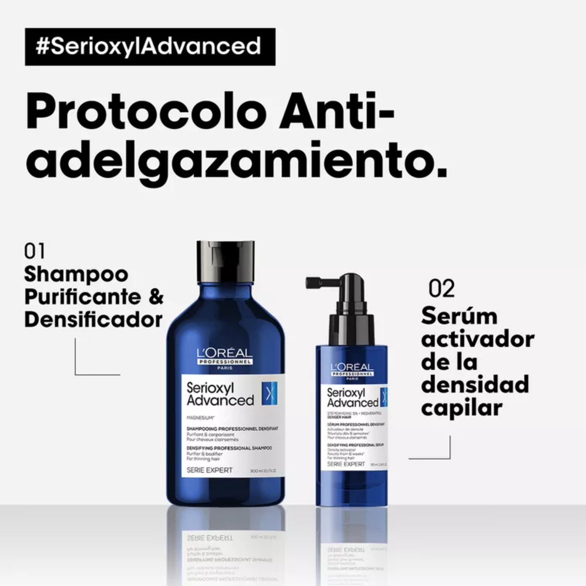 L'oréal Professionnel Serioxyl Advanced Sérum Activador Redensificante - 90 ML