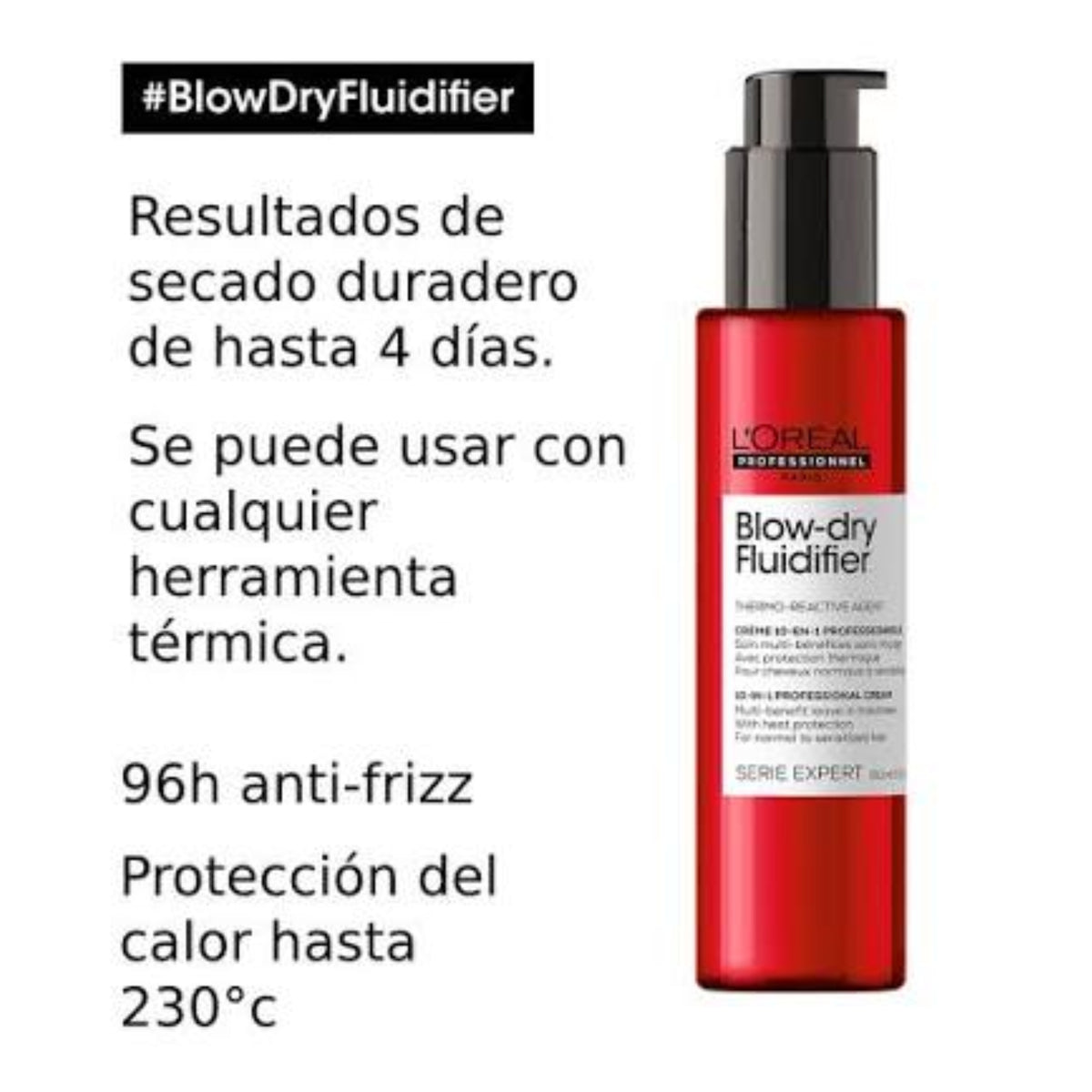 L'oréal Professionnel Crema De Peinar 10 En 1 Blow Dry Fluidifier - 150 ML