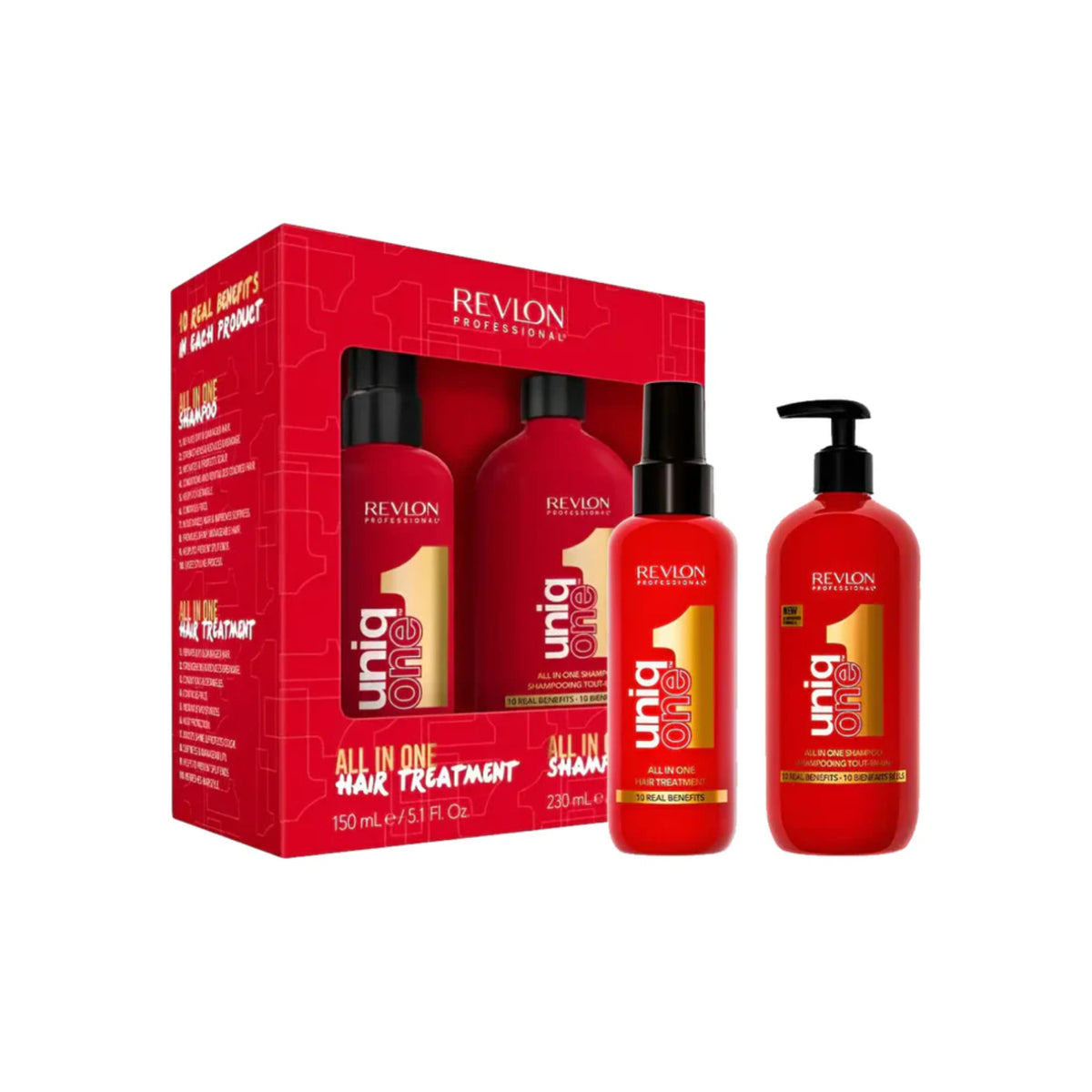 Revlon Kit Uniq One Treatment 150 ML & Shampoo 230 ML