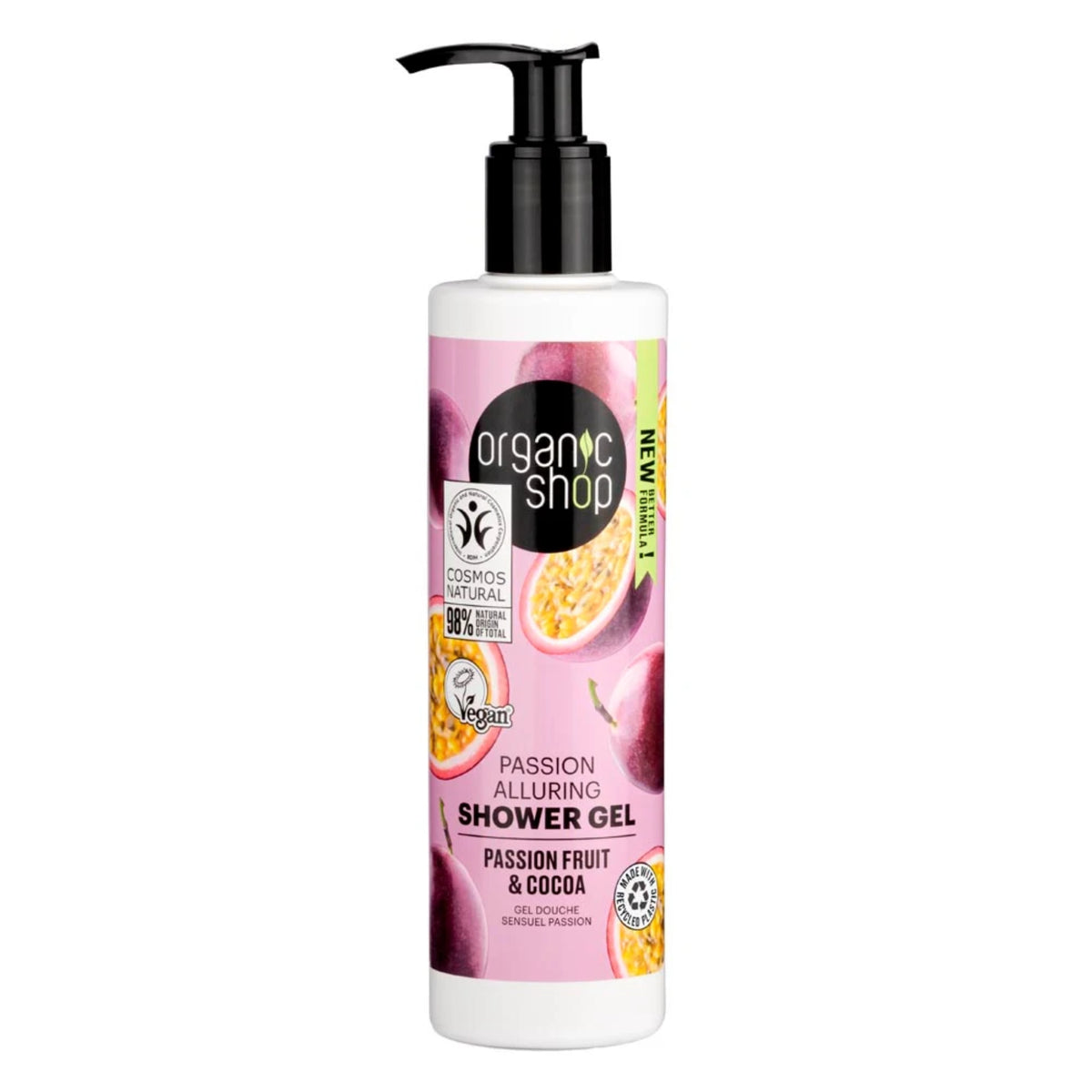 Organic Shop Gel De Ducha Maracuyá Y Cacao - 280 ML