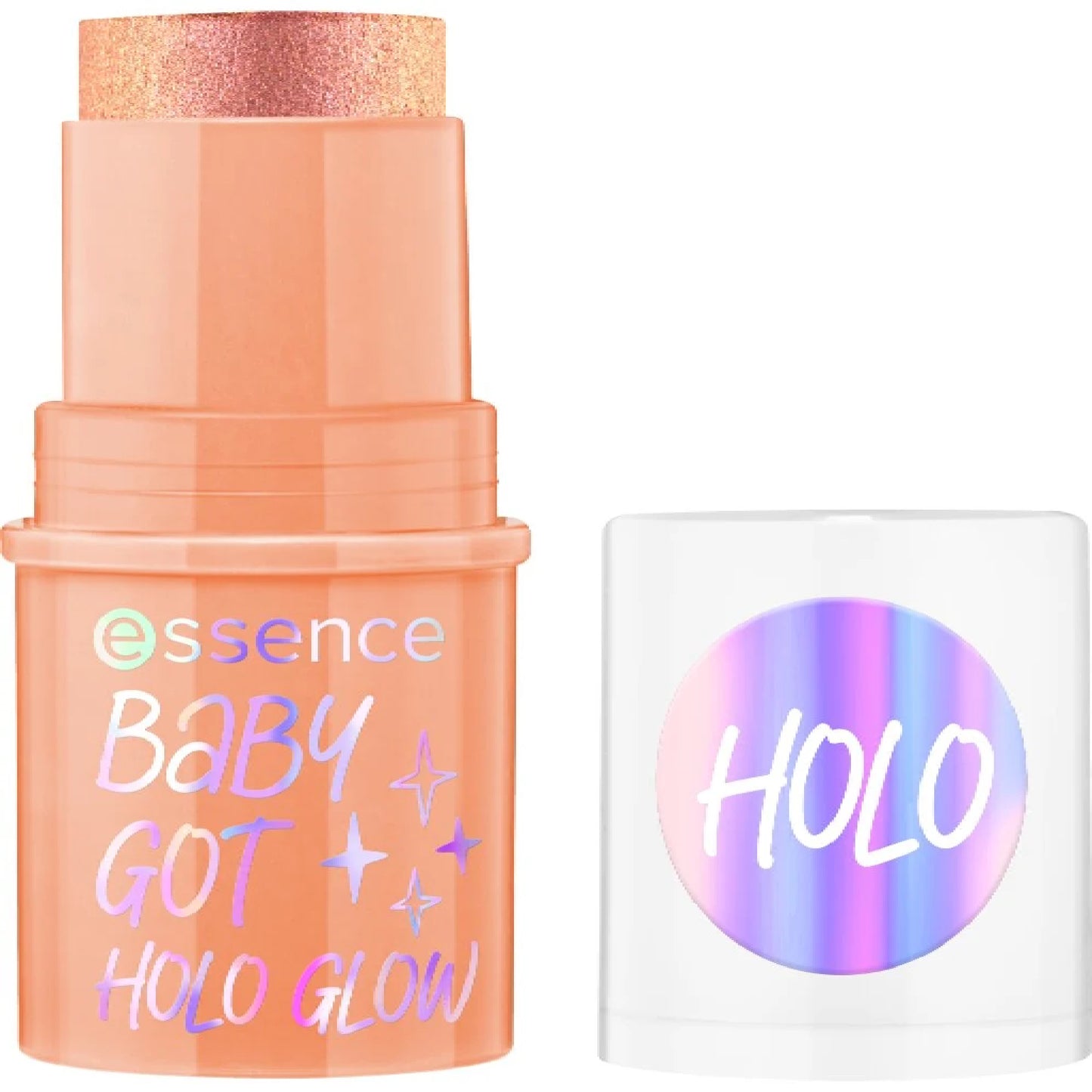 Essence Iluminador En Barra Baby Got Holo Glow 10 Apricotly