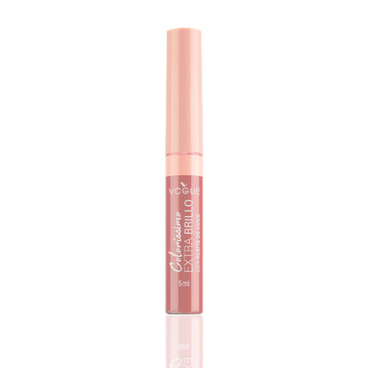 Vogue Labial Líquido Colorissimo Extra Brillo - Rose