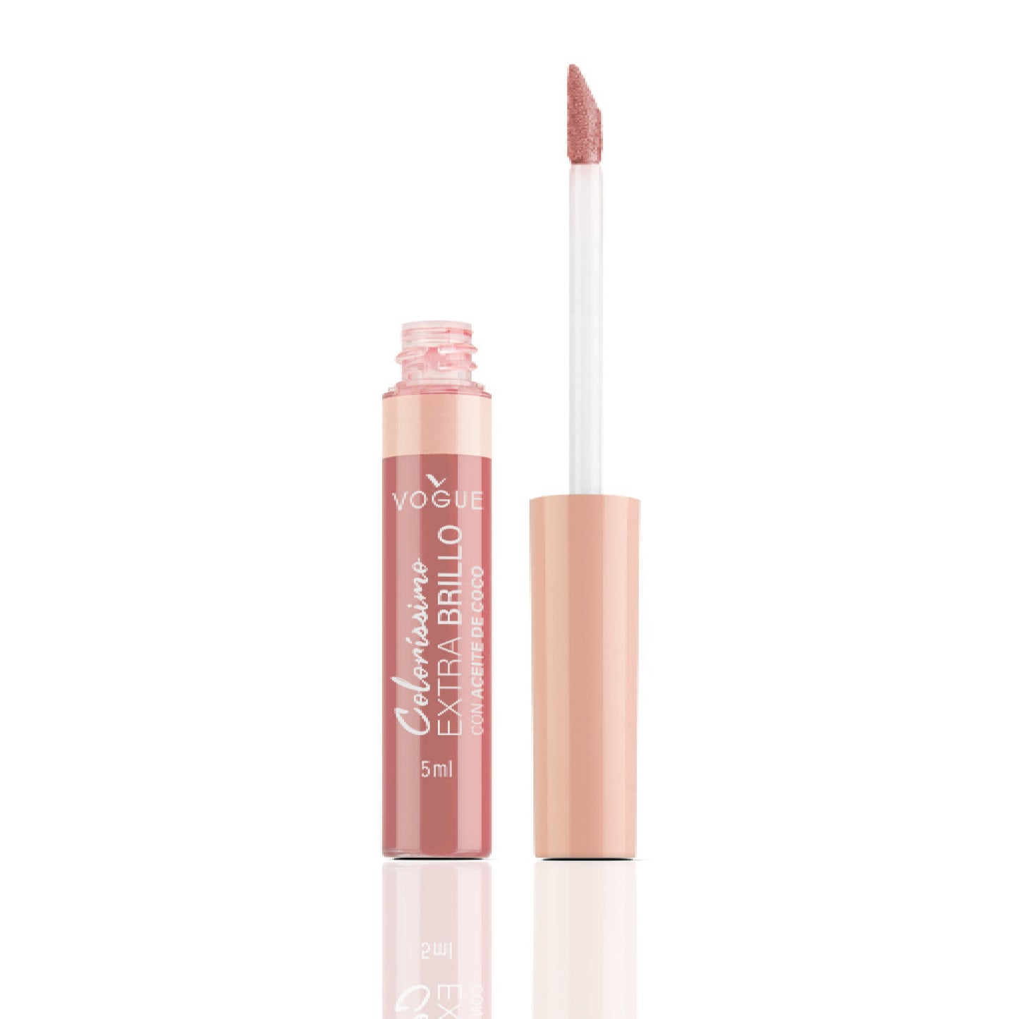 Vogue Labial Líquido Colorissimo Extra Brillo - Rose