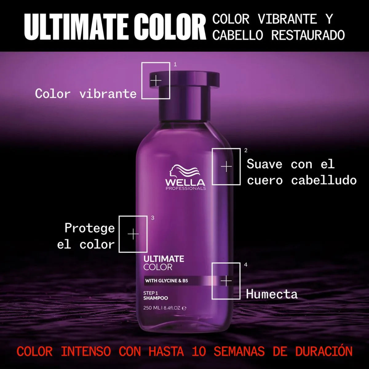 Wella Ultimate Color Shampoo Step 1 - 250 ML