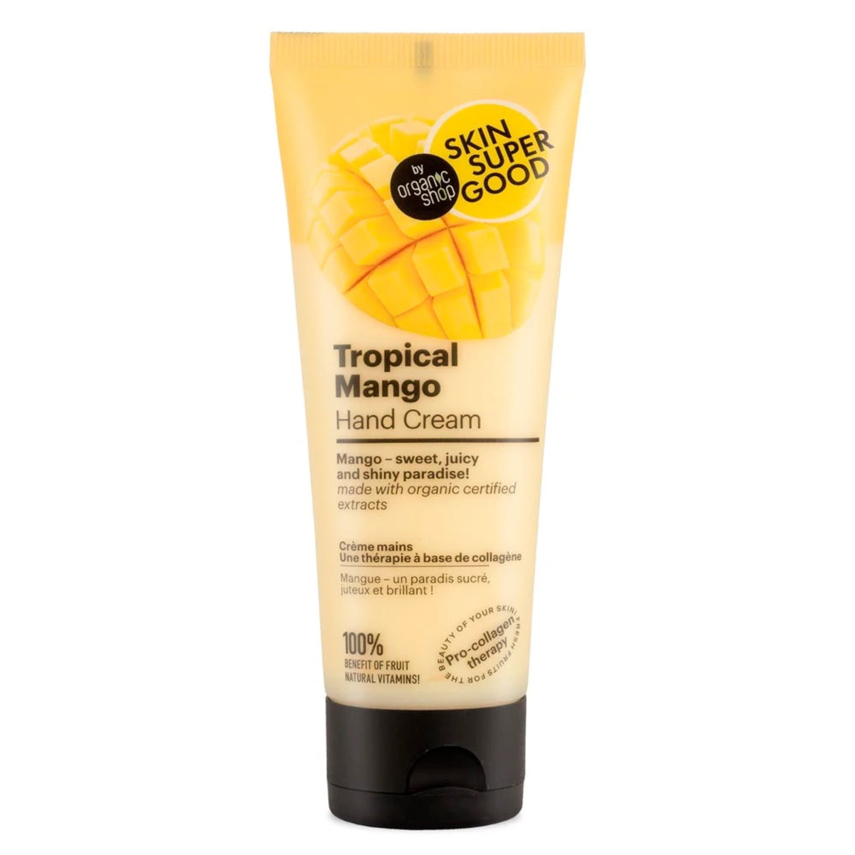 Organic Shop Crema De Manos Mango Tropical Colágeno - 75 ML