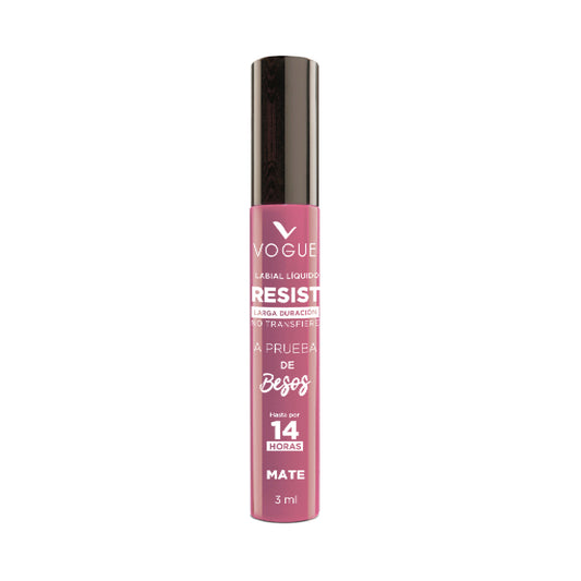Vogue Labial Liquido Resist Larga Duración Mate - Linda