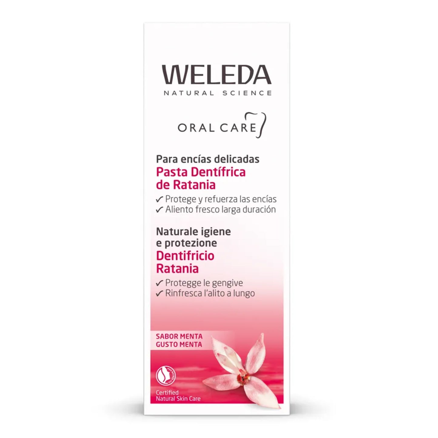 Weleda Pasta Dentífrica De Ratania 75ML