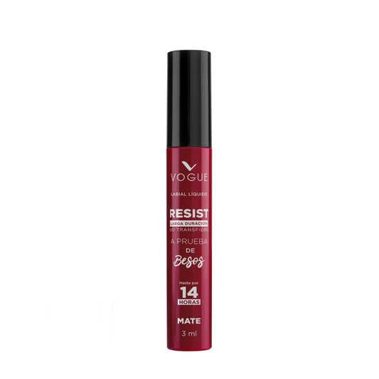 Vogue Labial Liquido Resist Larga Duración Mate - Apasionada