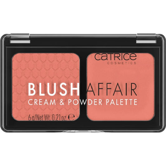 Catrice Paleta De Rubor Dúo En Polvo Y Crema Blush Affair 040 - Peach Passion