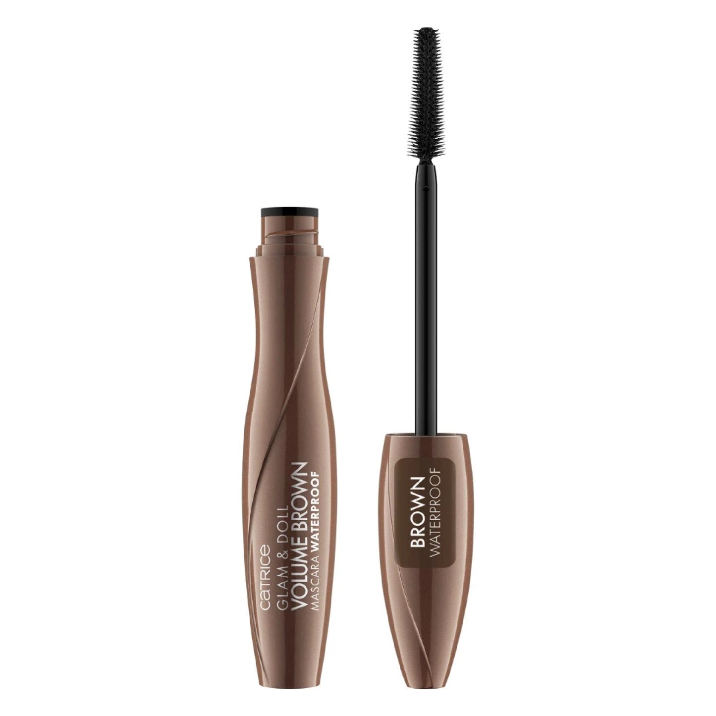 Catrice Máscara De Pestañas Voluminizadora Resistente Al Agua Glam & Doll Marrón