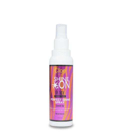 Cloe Shine On Spray De Brillo 150 ML - Black