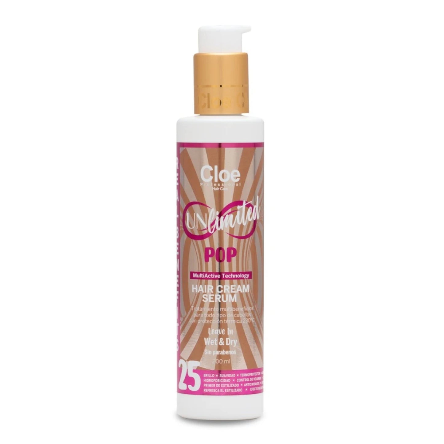 Cloe 25 Beneficios Unlimited 200 ML - Pop
