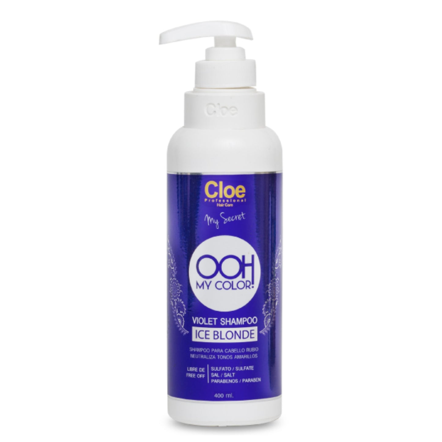 Cloe Ooh My Color Violet Shampoo Ice Blonde 400 ML