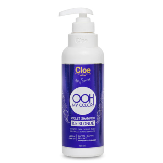 Cloe Ooh My Color Violet Shampoo Ice Blonde 400 ML