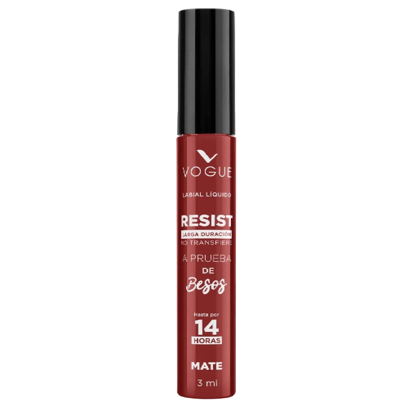 Vogue Labial Liquido Resist Larga Duración Mate - Siente