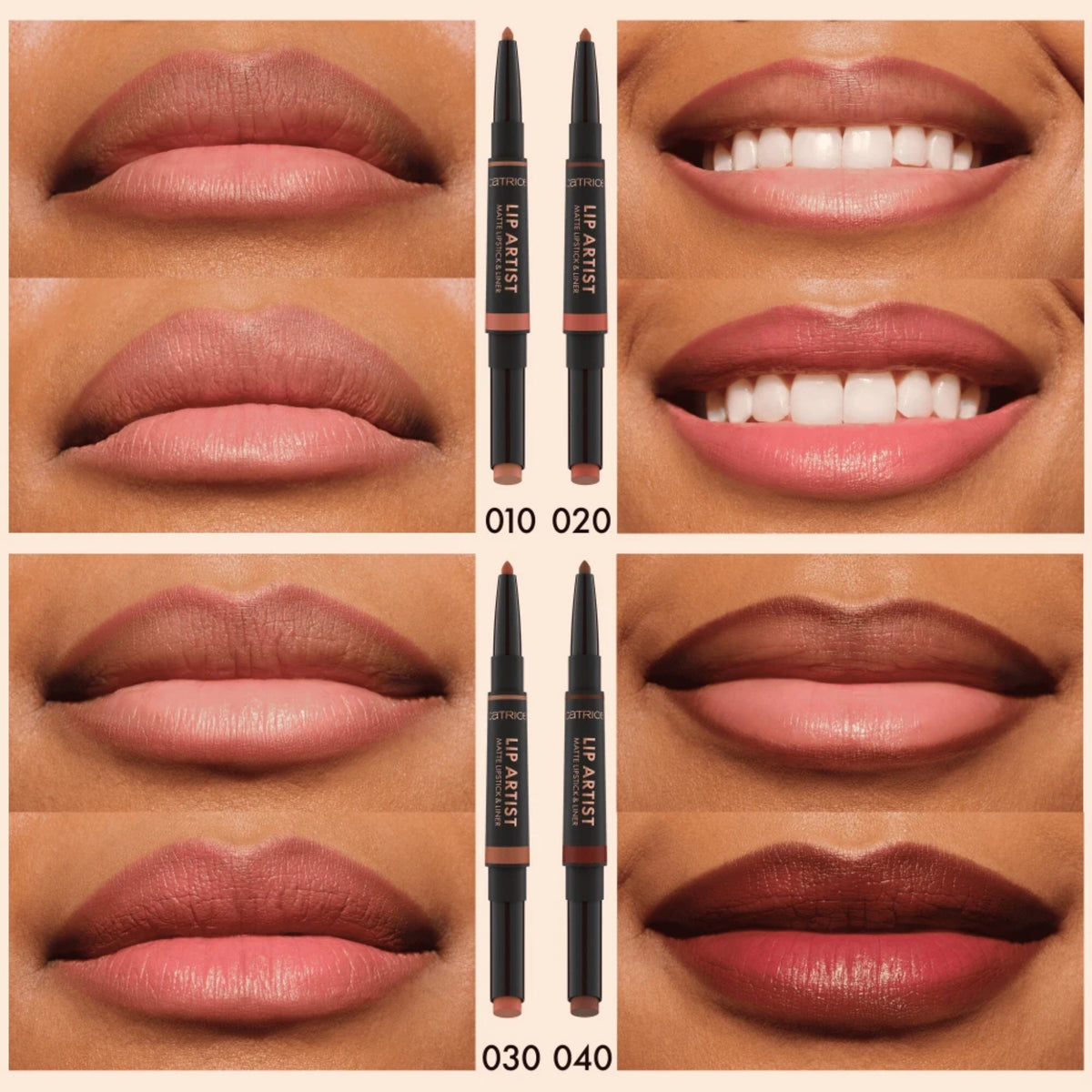Catrice Barra Y Perfilador De Labios Mate Lip Artist 010 - Always Together