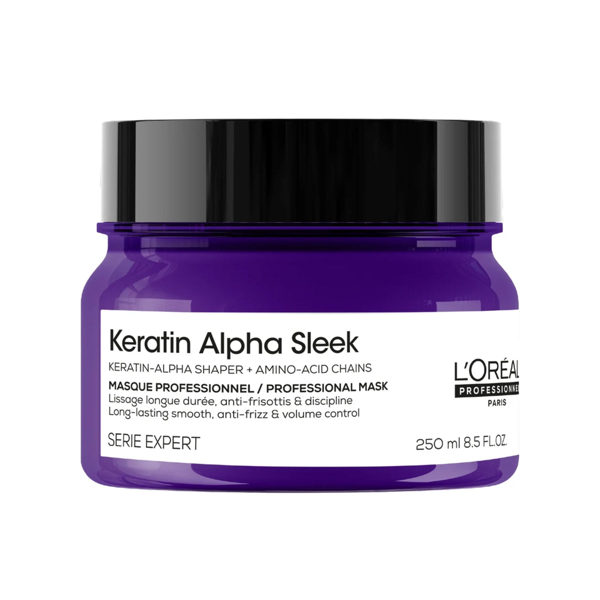 L'oréal Professionnel Máscara Anti-Frizz Keratin Alpha Sleek - 250 ML