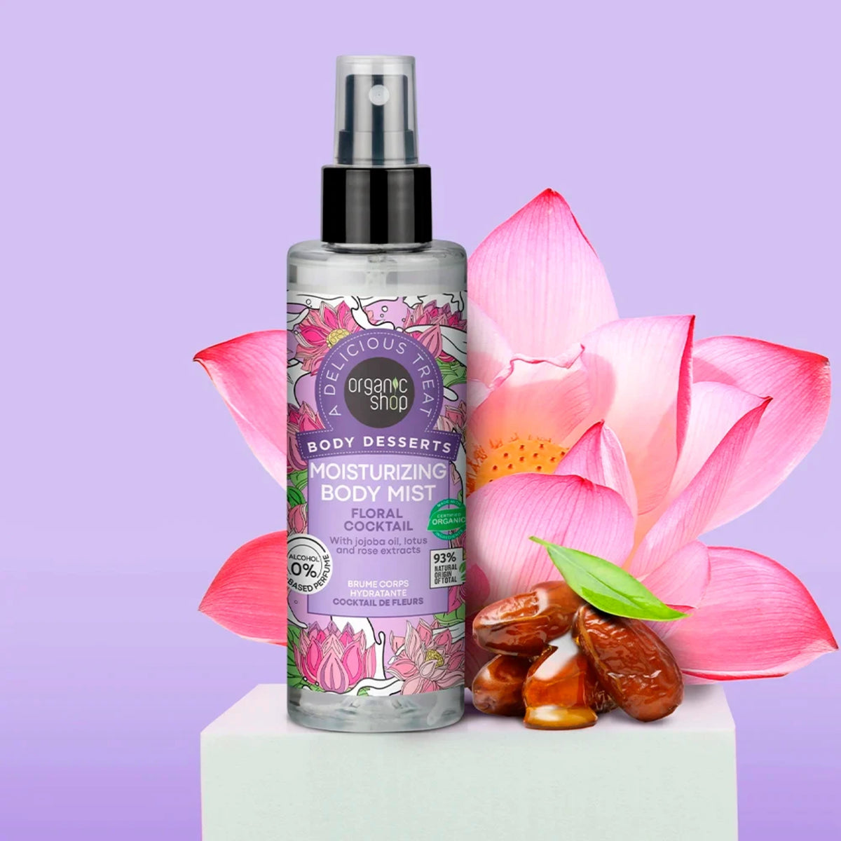 Organic Shop Body Mist Floral Cocktail - 200 ML