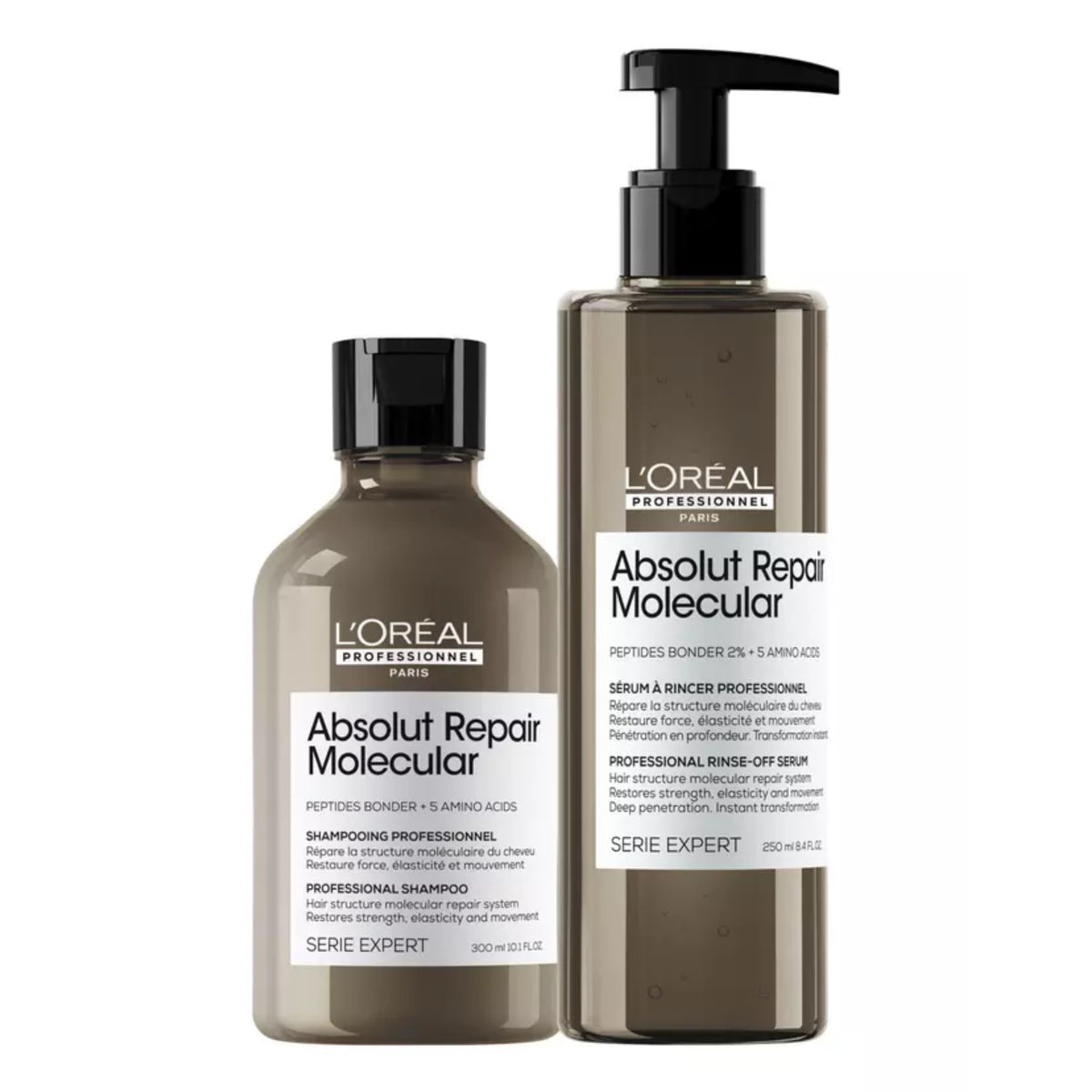 L'oréal Professionnel Absolut Repair Molecular Shampoo 300 ML + Sérum 250 ML