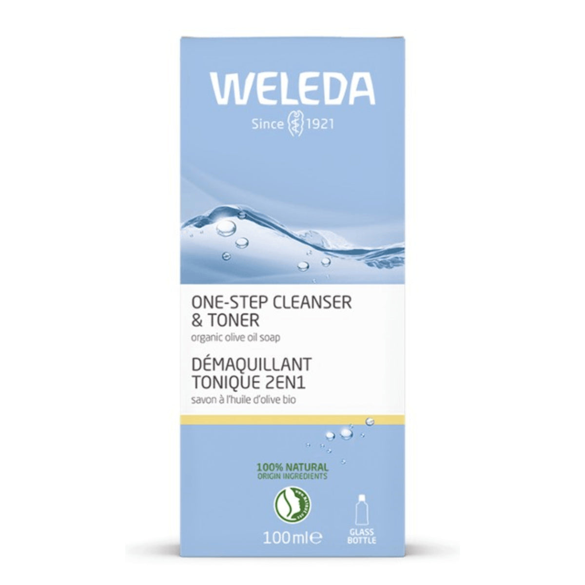 Weleda 2 en 1 Limpiador y Tónico 100 ML