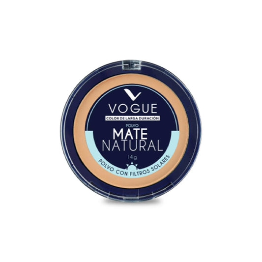 Vogue Polvo Compacto Mate Natural  - Canela
