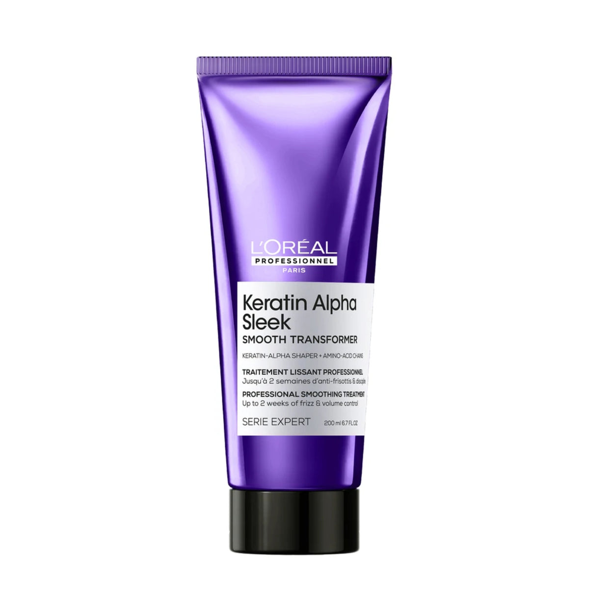 L'oréal Professionnel Tratamiento Capilar Progresivo Efecto Liso Smooth Transformer Keratin Alpha Sleek - 200 ML