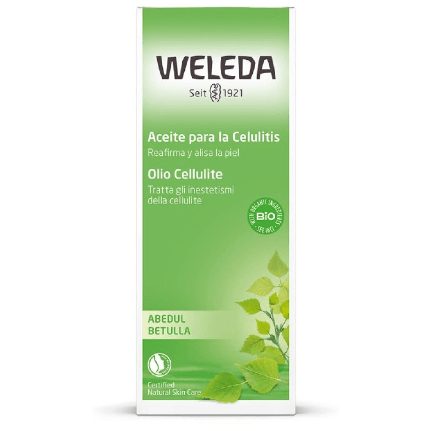 Weleda Aceite De Abedul Para La Celulitis 100ML