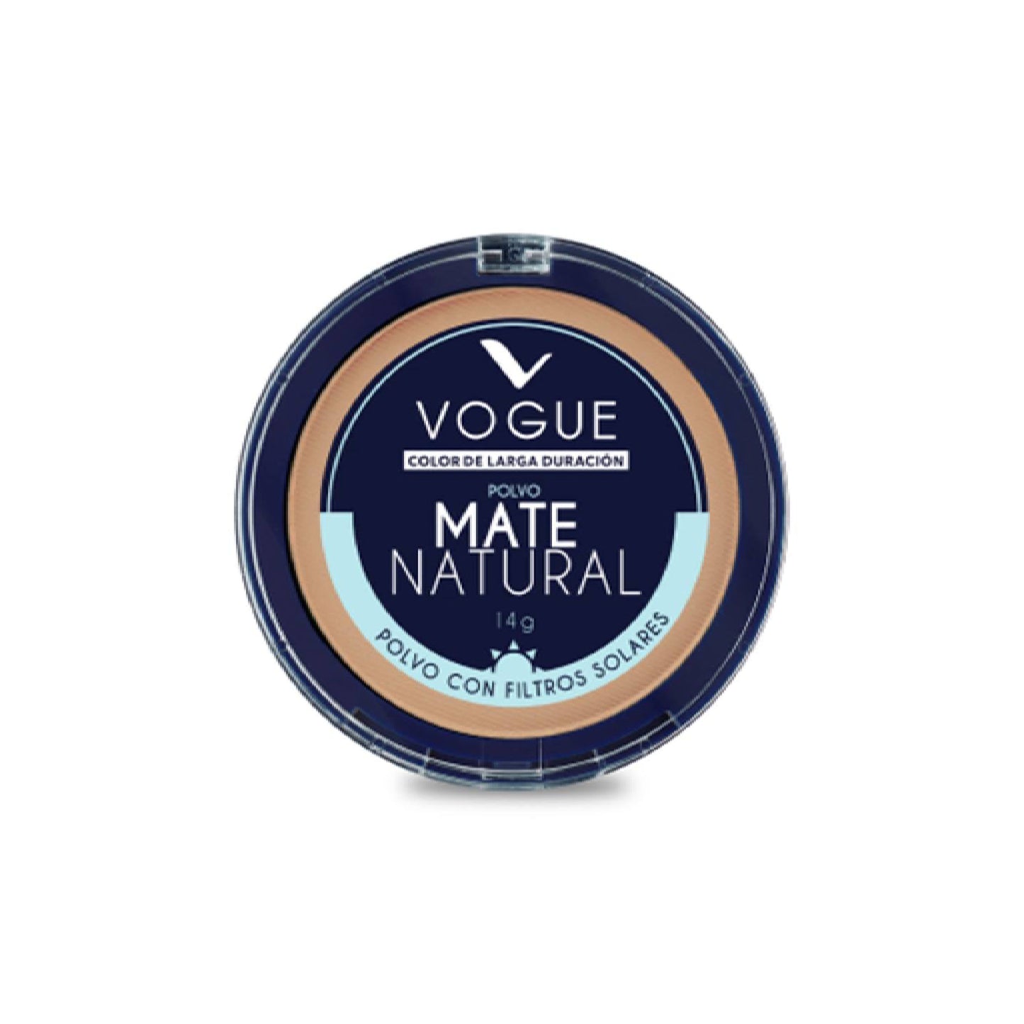 Vogue Polvo Compacto Mate Natural  - Tropico