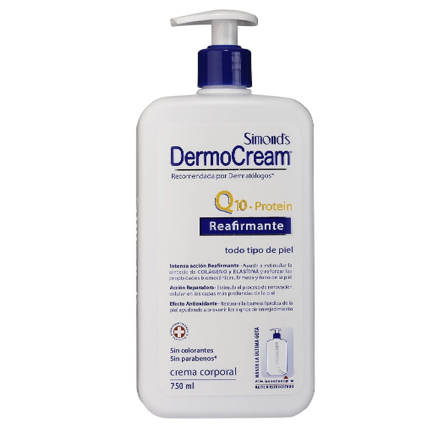 Simond's Crema Corporal DermoCream Q10 Reafirmante 750ML