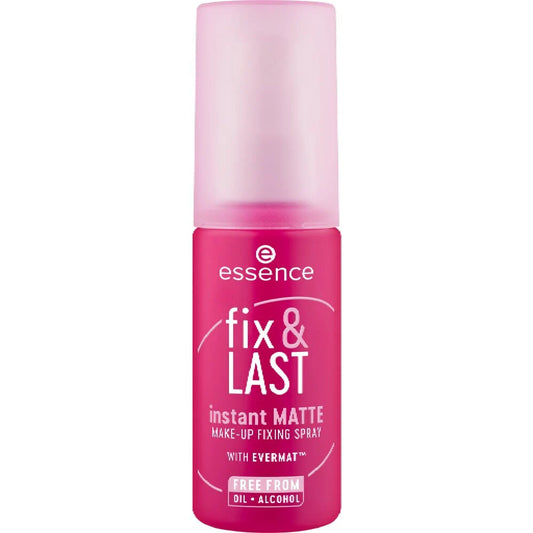 Essence Spray Fijador De Maquillaje Fix & Last Instant Matte