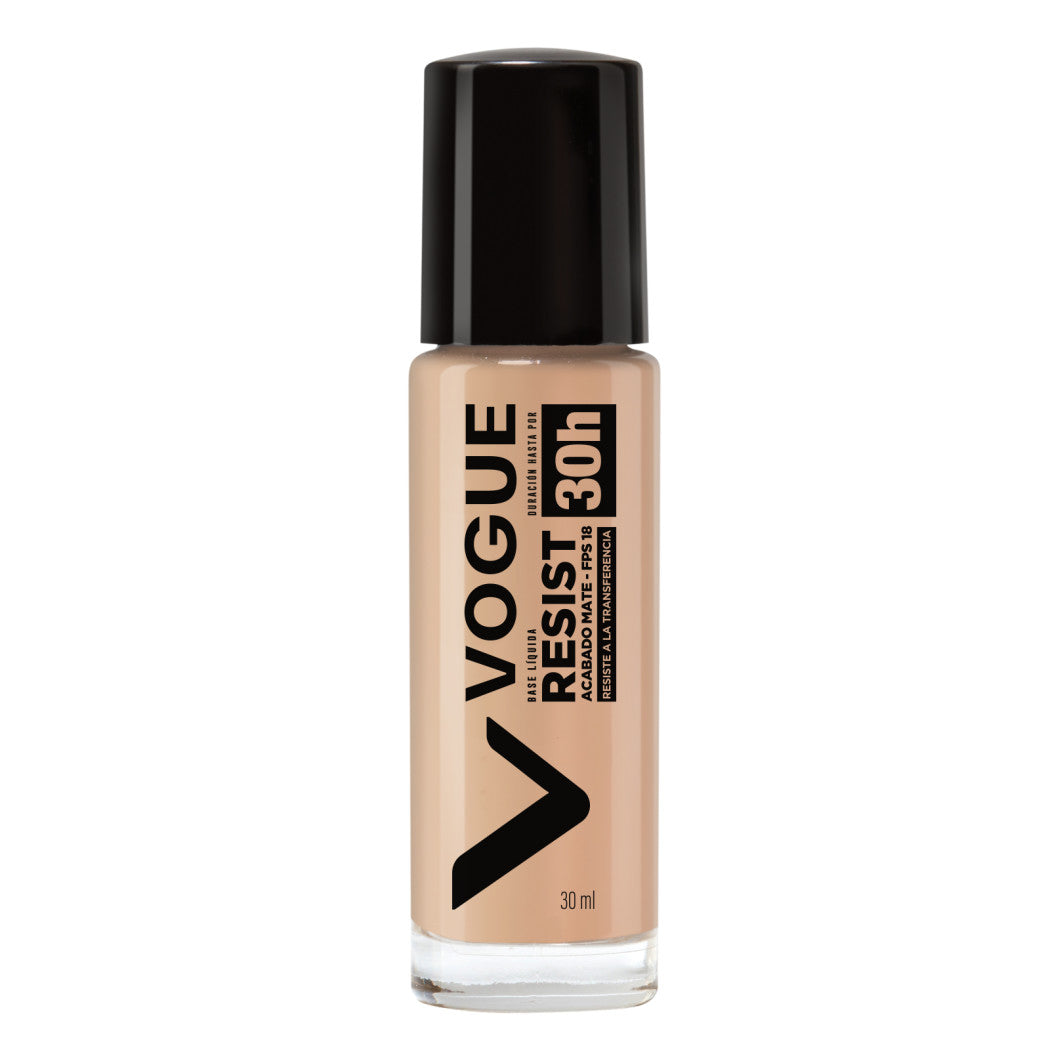 Vogue Base Líquida Resist 30 Horas Avellana
