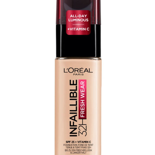 Loreal Base Maquillaje Liquida Infallible 32 Horas N° 020 Ivory