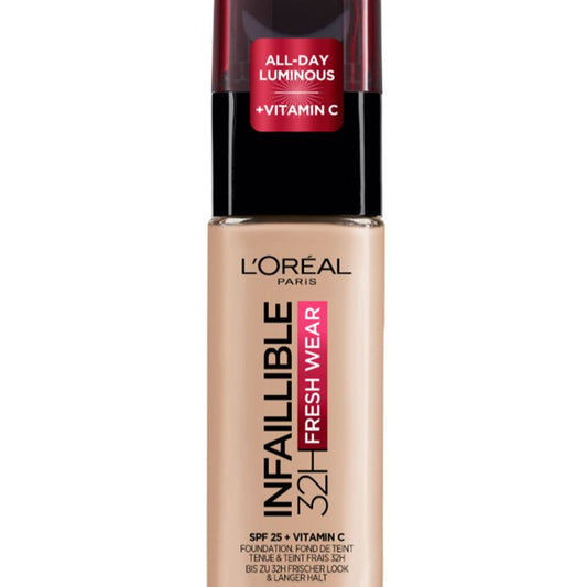 Loreal Base Maquillaje Liquida Infallible 32 Horas 110 Vanille Rose
