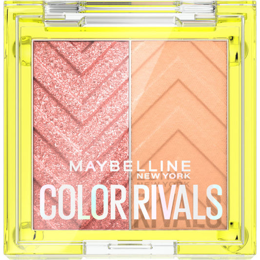 Maybelline Sombra Paleta 2 Tonos Color Rivals Extra x Lowkey