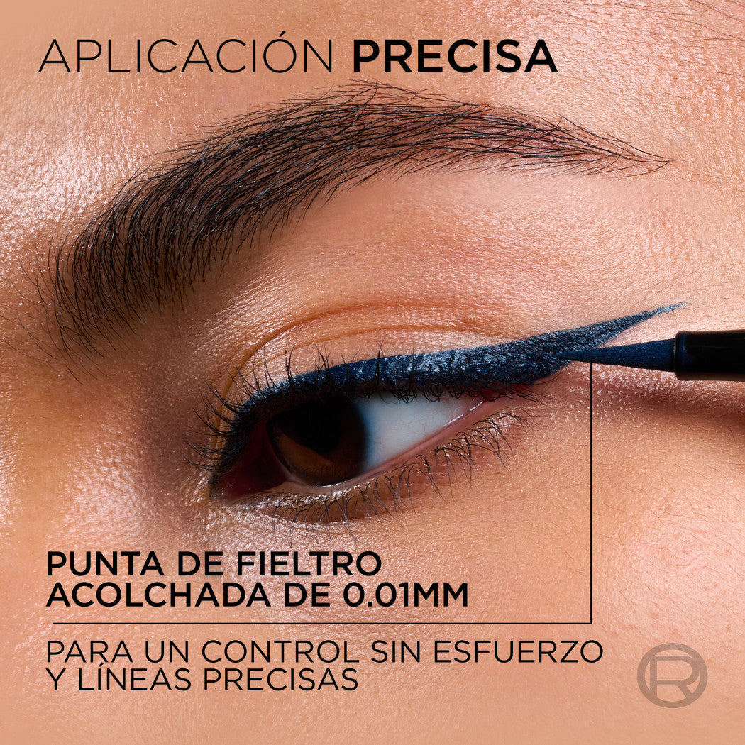 L'oreal Delineador Ojos Plumon Huate Precision Blue Suede