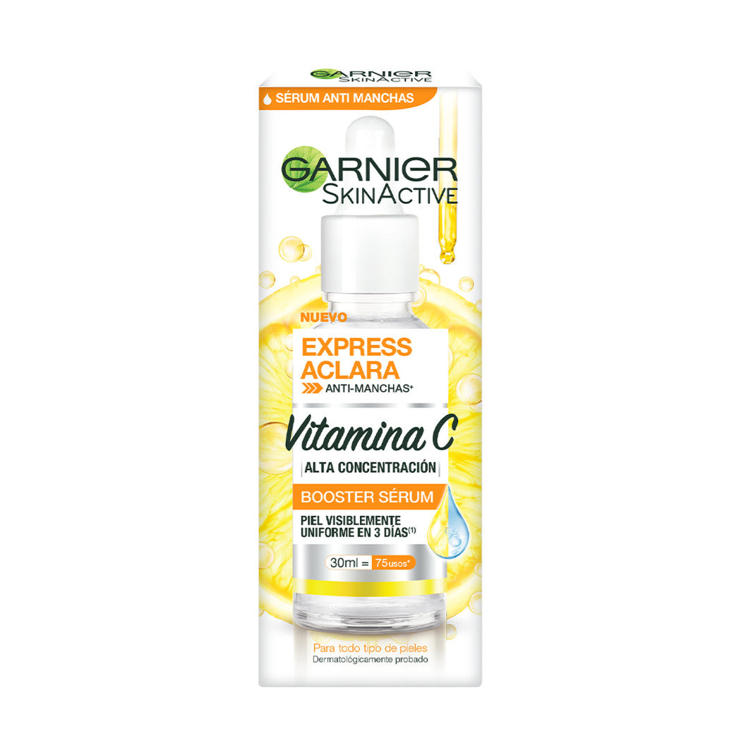 Garnier Express Aclara Serum Vitamina C Anti Manchas 30Ml