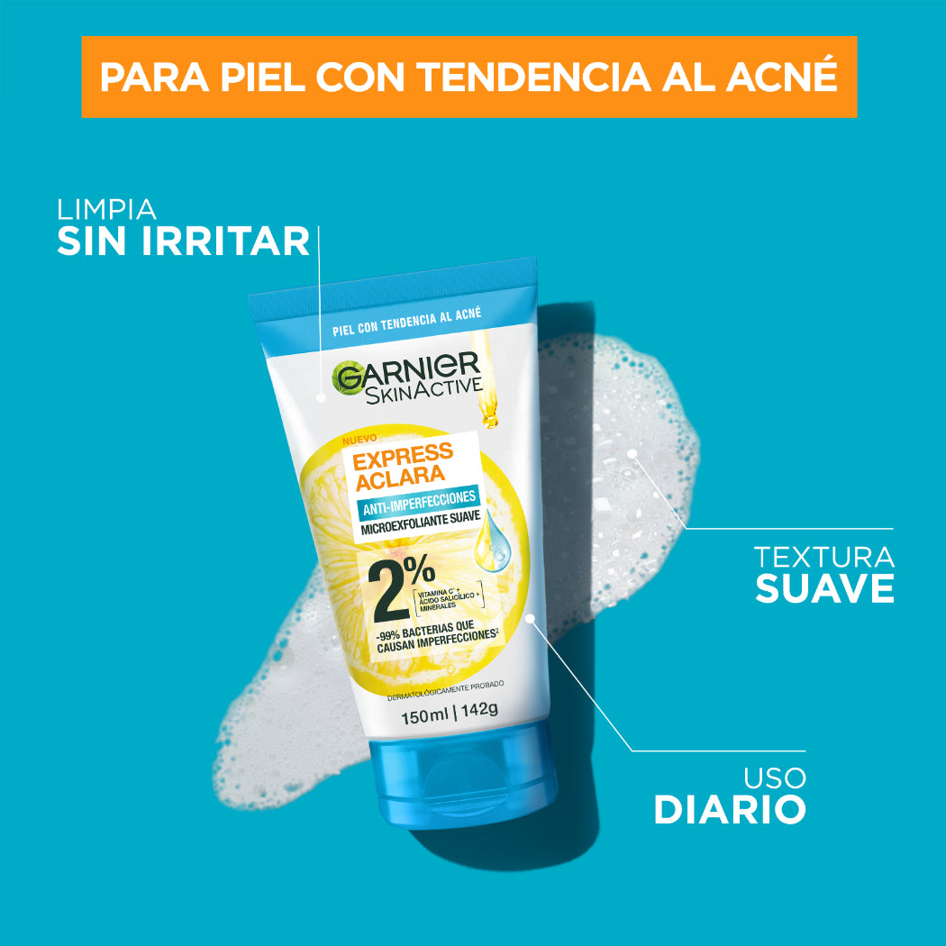 Garnier Skin Active Gel Limpiador Profundo Anti Imperfecciones 150ML