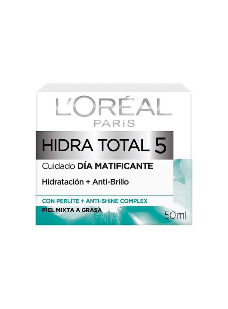 Loreal Crema Rostro Dia HT5 Hidra Total 5 Matificante