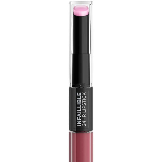 Loreal Labial Infallible 24 Horas 2 Step 209 Violet Parfait