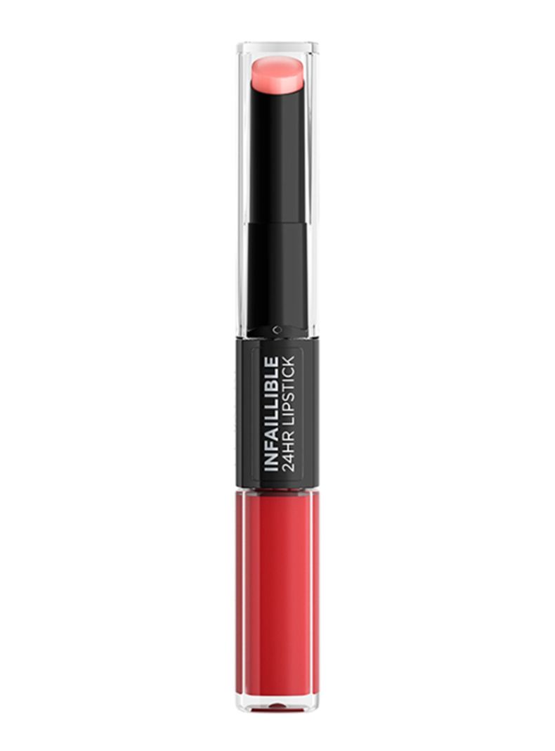 Loreal Labial Infallible 24 Horas 2 Step 501 Red Time